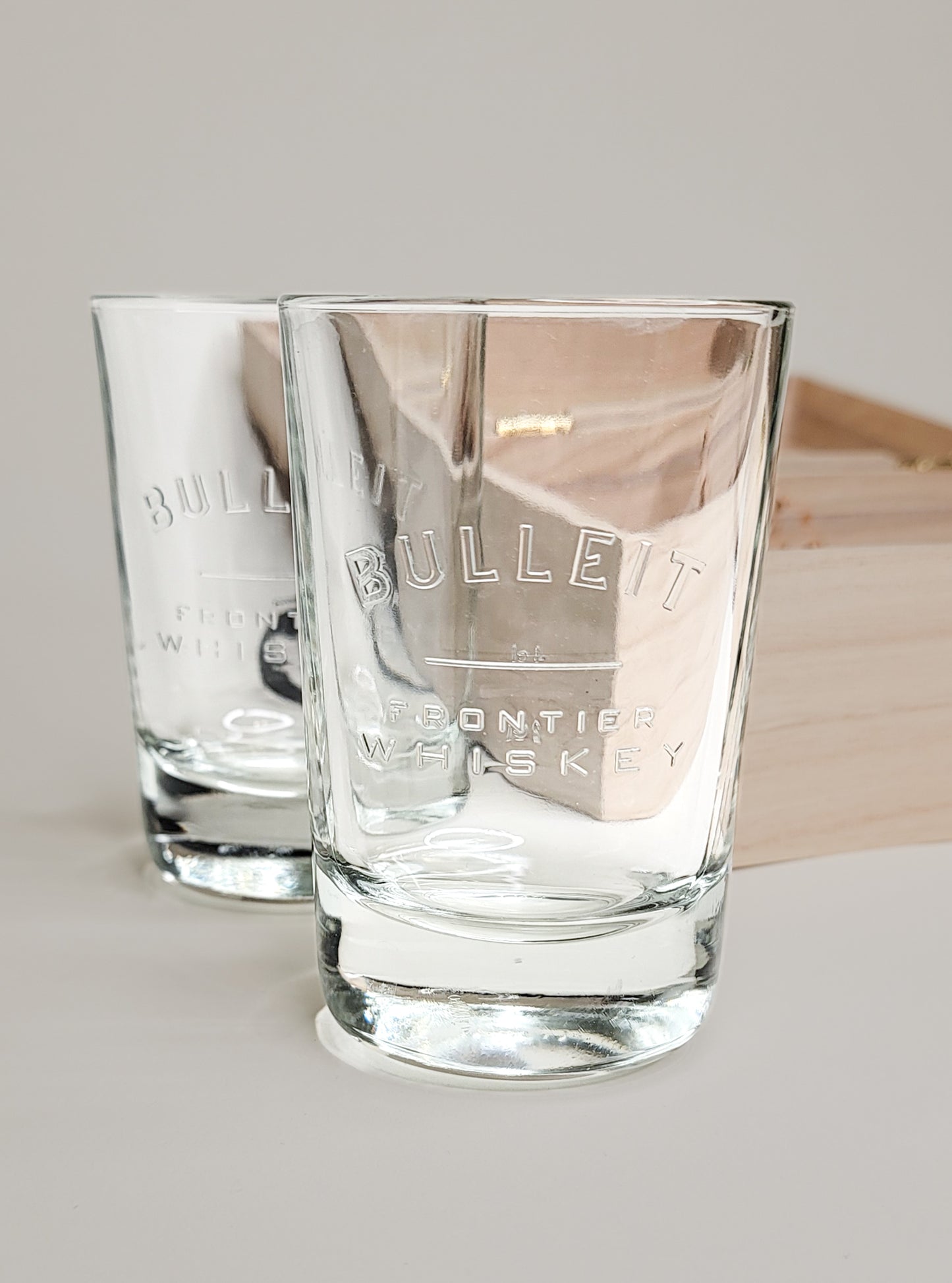 *Limited* Bulleit Bourbon Whiskey Tumbler Glass Gift Set