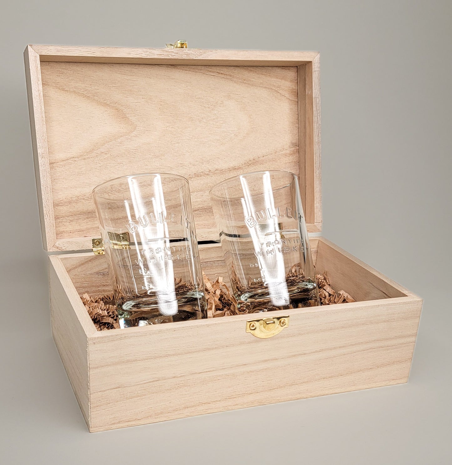 *Limited* Bulleit Bourbon Whiskey Tumbler Glass Gift Set