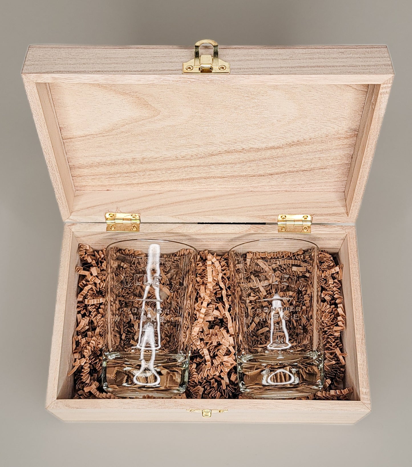 *Limited* Bulleit Bourbon Whiskey Tumbler Glass Gift Set