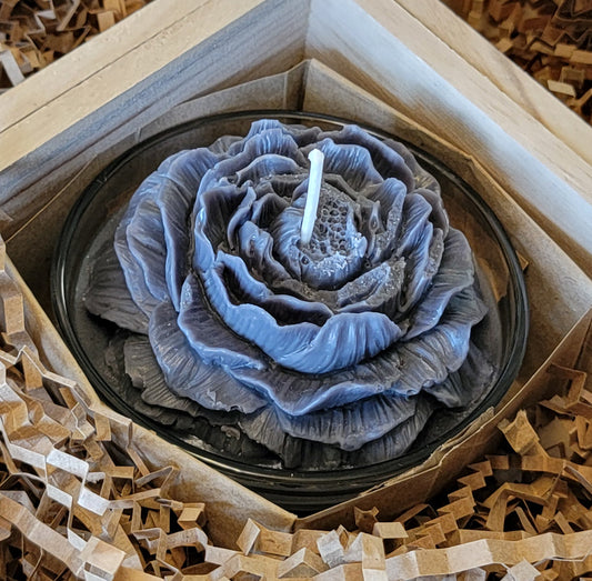 Peony Flower Candle Gift Box