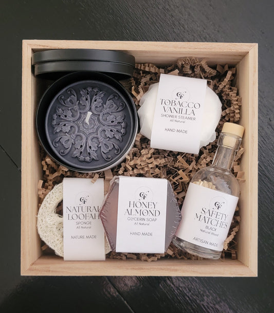 Relaxation Tobacco Vanilla Shower Steamer Gift Set